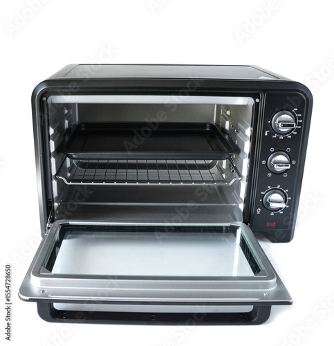 Appliance kitchen with a mini oven for cook homemade recipes in a practical way in a small space.
