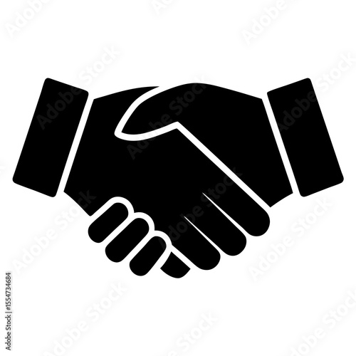 handshake vector illustration