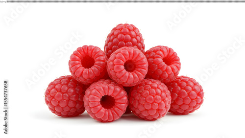 Fresh Raspberries Juicy, Sweet, and Ready to Eat