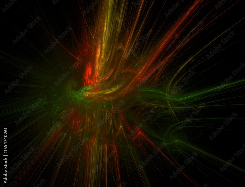 Obraz premium Imaginatory fractal abstract background Image