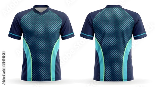 Sport Jersey Mockup  Professional Design Template for Sublimation Printing