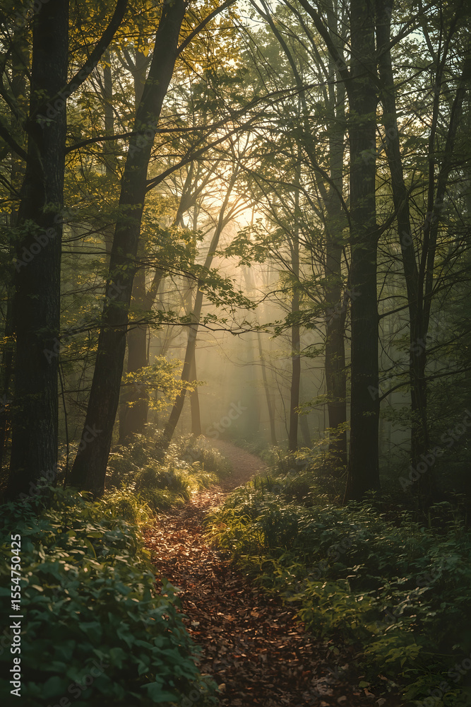 Fototapeta premium The quietest places often speak the loudest to the soul