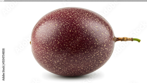 Vibrant Passion Fruit Close-up Studio Shot of a Ripe Passion Fruit