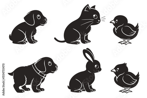 set of animals