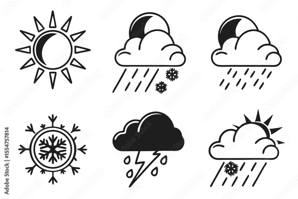 weather icons set weather icons set