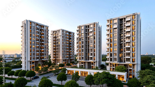 Modern Architectural Concepts, Real Estate Visual Assets, Professional Building Design Resources, Urban & Residential Property Graphics	
