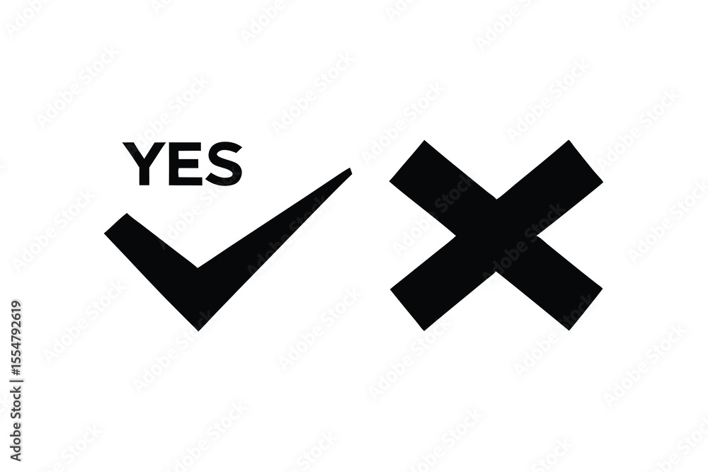 Fototapeta premium simple-check-mark-icons-set-isolated-on-white-back.eps