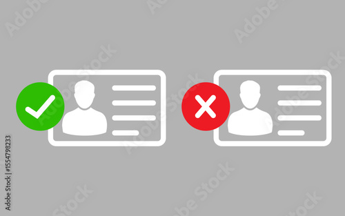 KYC template icon, KYC vector image, KYC png image