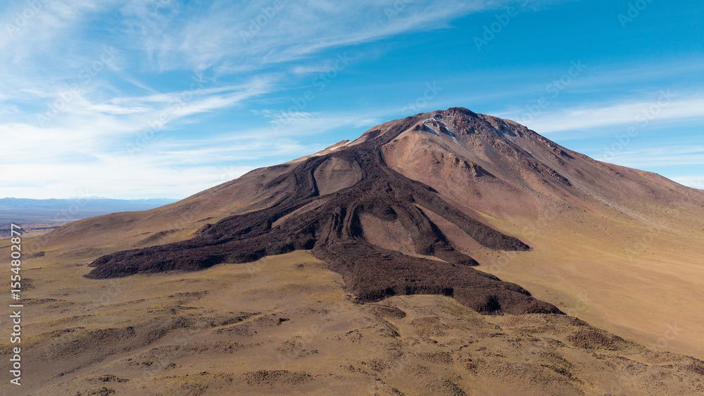 Aerial view of the Tuzgle Volcano, in Jujuy, Argentina. Aerial view of the Tuzgle Volcano, in Jujuy, Argentina.