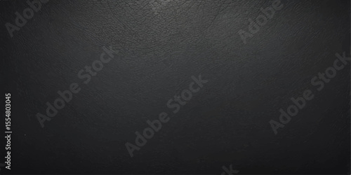 Dark grunge black leather texture background with a rough, vintage pattern