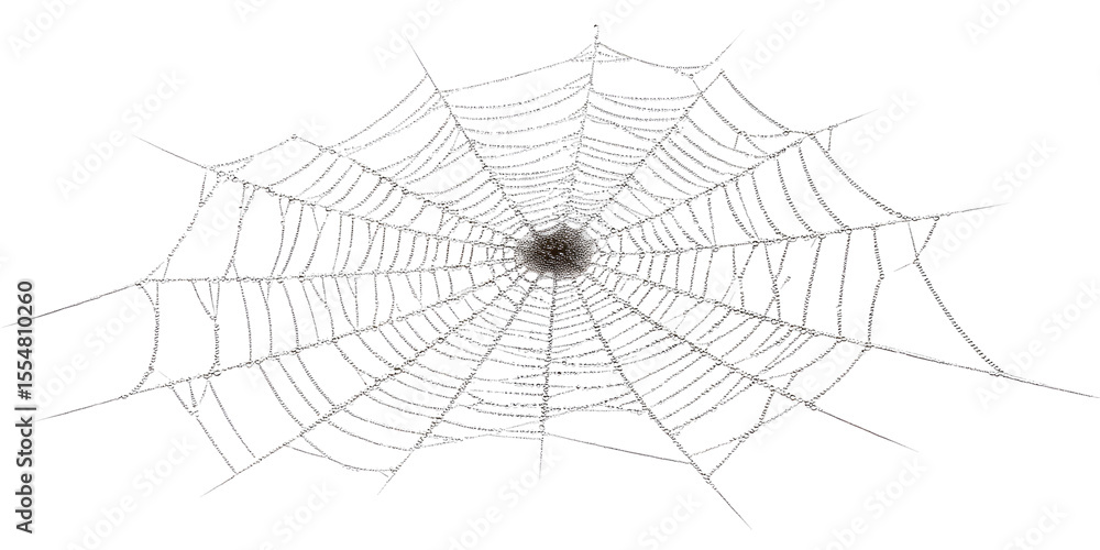 Obraz premium spider web vector