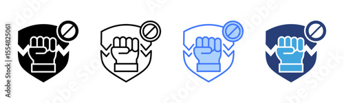 Resistance icon sheet multiple style collection