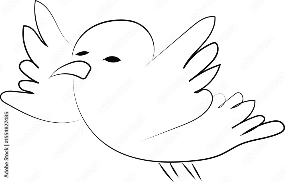 Fototapeta premium White dove flying with olive branch symbolizing peace and freedom