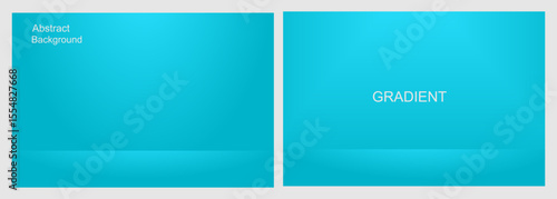 Abstract Blue Gradient Background, for Presentation and Design, Studio showroom product base, fashion runway mockup scene. vector illustration