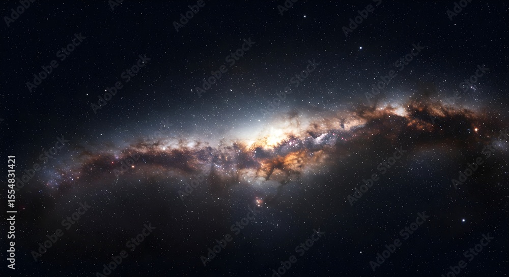 Fototapeta premium Nebula, Space, Galaxy, Cosmic Nebula in Deep Space