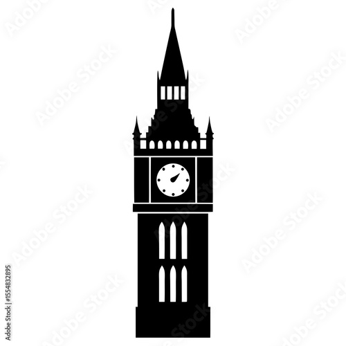 big ben vector