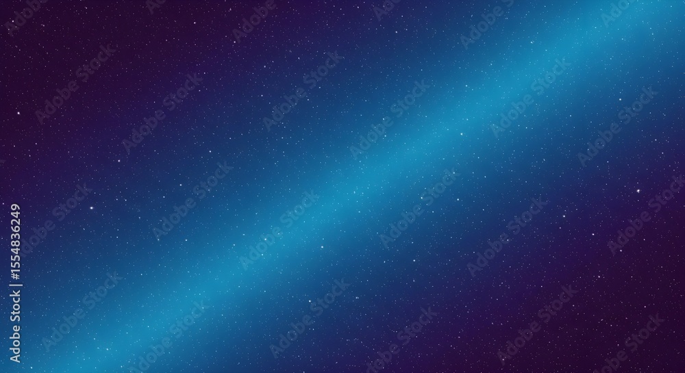 Obraz premium Night sky, Stars, Galaxy, Celestial Night Sky with Diagonal Light Streak