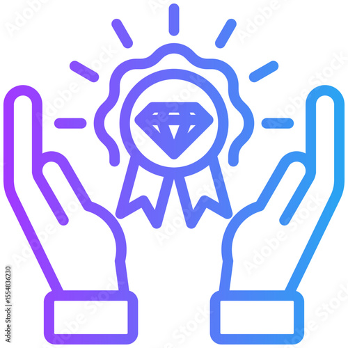 Value proposition icon for business opportunities, business, website, application, printing, document, poster design, etc