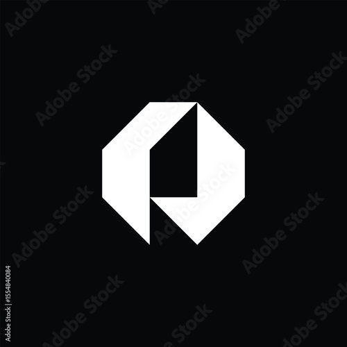 Free Download Minimal abstract geometric logo with modern, sharp angles. Perfect for branding, architecture, construction, and creative business. EPS vector format for scalable design use - GFXLoad