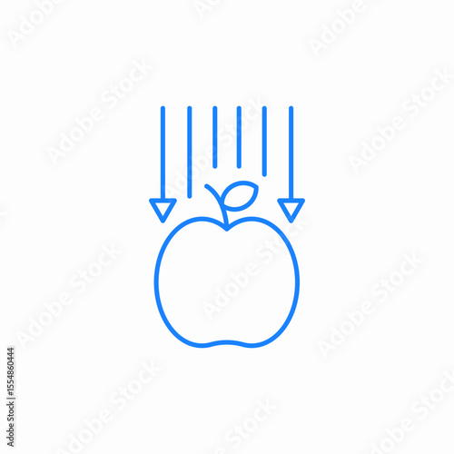 light on plant icon sign vector
