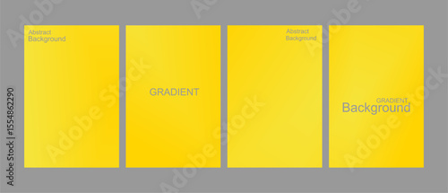 Abstract Background Gradient yellow, for Presentation and Design, Studio showroom product base, fashion runway mockup scene. vector illustration
