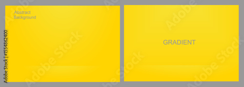 Abstract Background Gradient yellow, for Presentation and Design, Studio showroom product base, fashion runway mockup scene. vector illustration