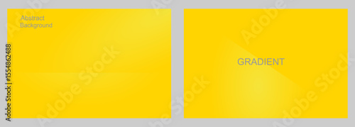 Abstract Background Gradient yellow, for Presentation and Design, Studio showroom product base, fashion runway mockup scene. vector illustration