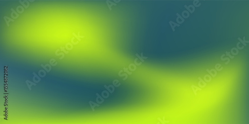 Vibrant lime green grainy gradient color flow wave background  noise texture fart  header cover wallpaper banner backdrop design good