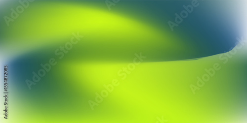 Vibrant lime green grainy gradient color flow wave background  noise texture fart  header cover wallpaper banner backdrop design