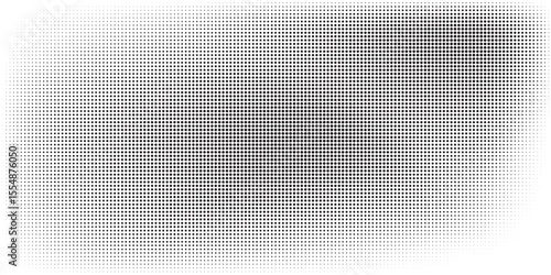 Basic halftone dots effect in black and white color. Halftone effect. Dot halftone. Black white halftone.Background with monochrome dotted texture. Polka dot pattern