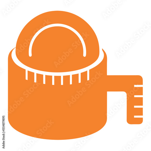 vector Water jar on a white background
