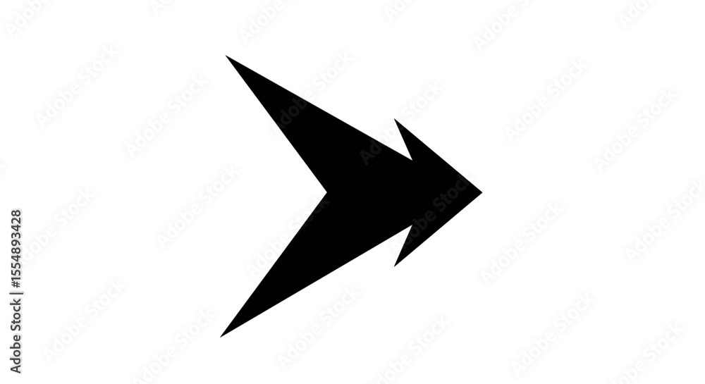 Minimalist arrow design vector illustration for navigation and direction Minimalist arrow design vector illustration for navigation and direction