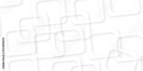 White and gray overlap triangle geometric technology pattern. gray rectangle frames with soft shadows white square line technology concept .White triangular beautiful tech layout triangle background. 