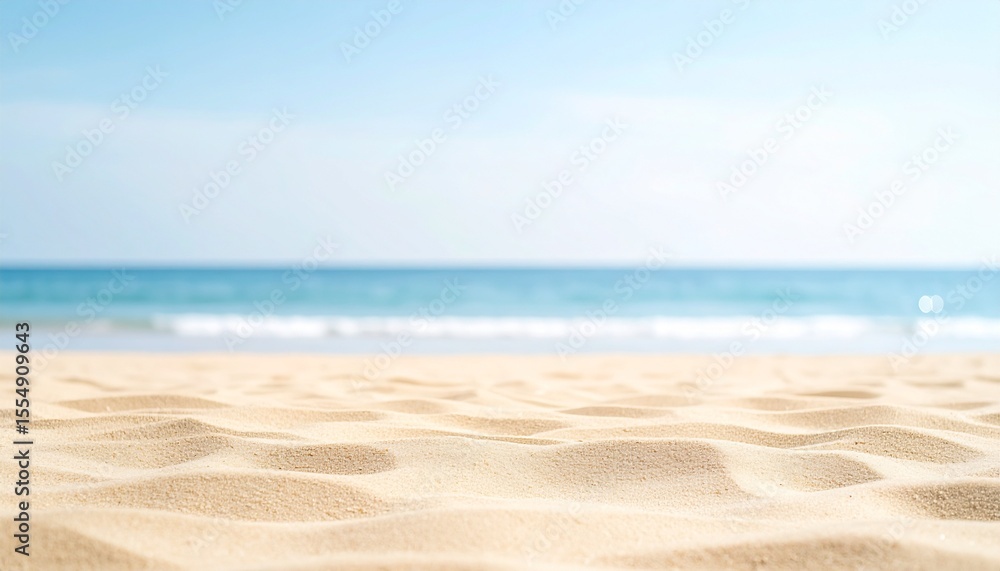 Fototapeta premium Tropical Beach with Soft Sand