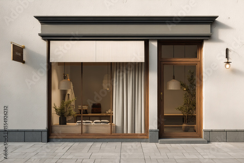 Wallpaper Mural Chinese boutique storefront facade Torontodigital.ca