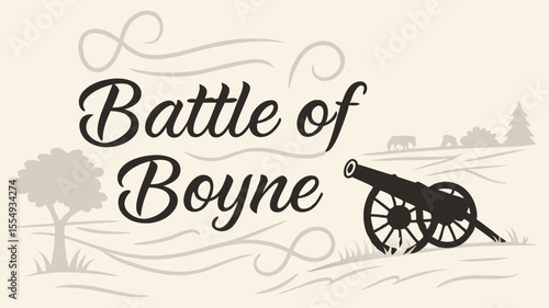 Historic Battle of the Boyne A Visual Depiction of the Irish Conflict