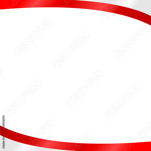 Free Download Indonesia Flag Frame Ribbon Corner Border Illustration - GFXLoad