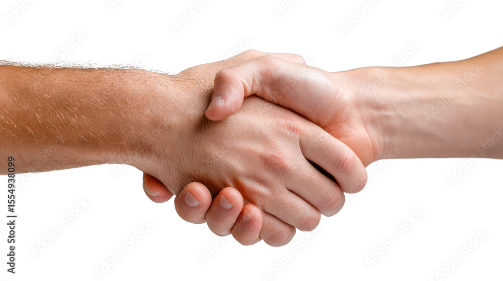 Handshake Deal: A close-up shot of a firm handshake, symbolizing agreement and partnership, set against a clean backdrop. Emphasizing the significance of a deal's closing. Handshake Deal: A close-up shot of a firm handshake, symbolizing agreement and partnership, set against a clean backdrop. Emphasizing the significance of a deal's closing.