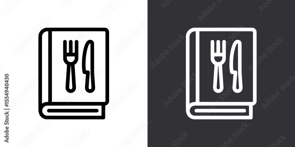Outline icon of recipe book Outline icon of recipe book
