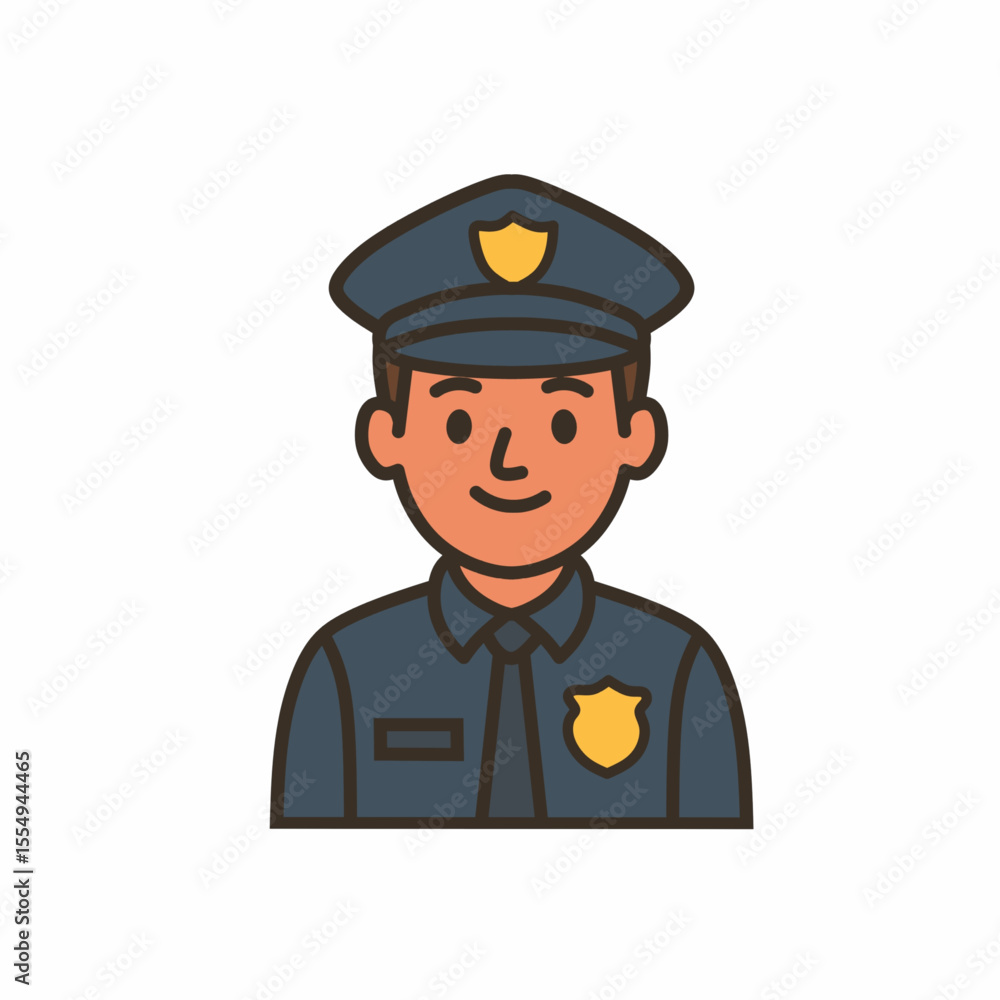 Police vector ilustration Police vector ilustration