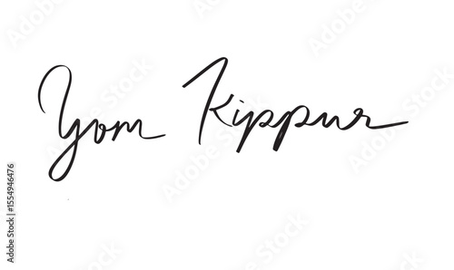 Yom kippur rosh hashanah text font calligraphy hand written lettering script black color object yom kippur rosh hashanah israel country national horn religious prayer faith hebrew honey festival holy