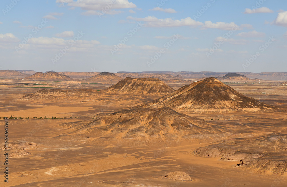 The Martian Landscape of the Black Desert in Egypt The Martian Landscape of the Black Desert in Egypt