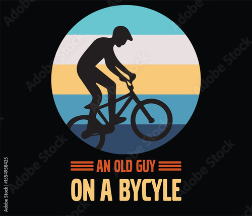 cyclist stunt t-shirt design art