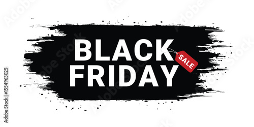 Black friday sale banner, card, poster.