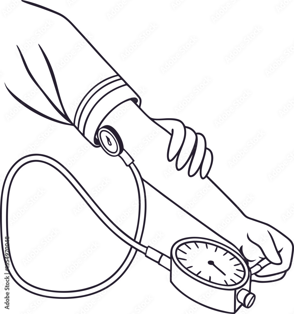 Obraz premium Here's a concise description:Hand drawn vector illustration of an isolated black and white pencil and pen drawing tool icon