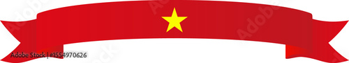 Free Download Vietnam Flag Frame Ribbon Corner Border Illustration - GFXLoad