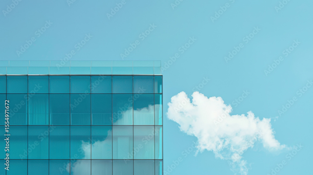 Obraz premium blue sky and clouds