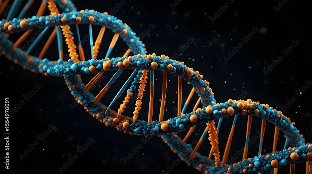 Obraz premium DNA Double Helix