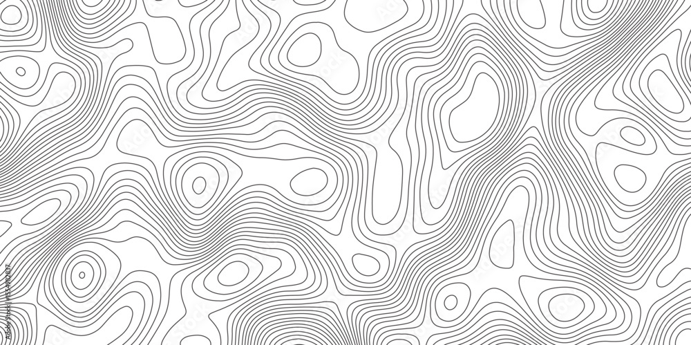 Abstract Modern design with White background with topographic wavy pattern design. Geographic abstract grid. Geographic curved, vector illustration.	
