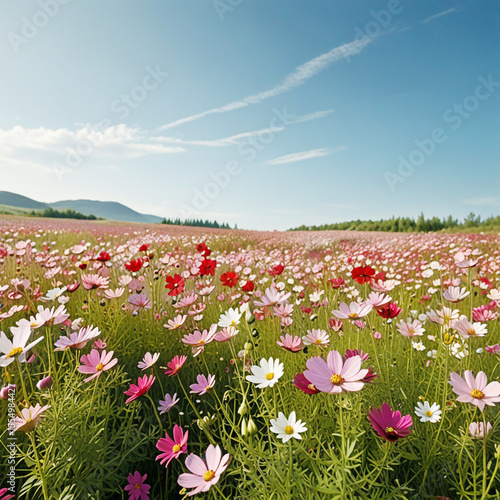 field of flowers